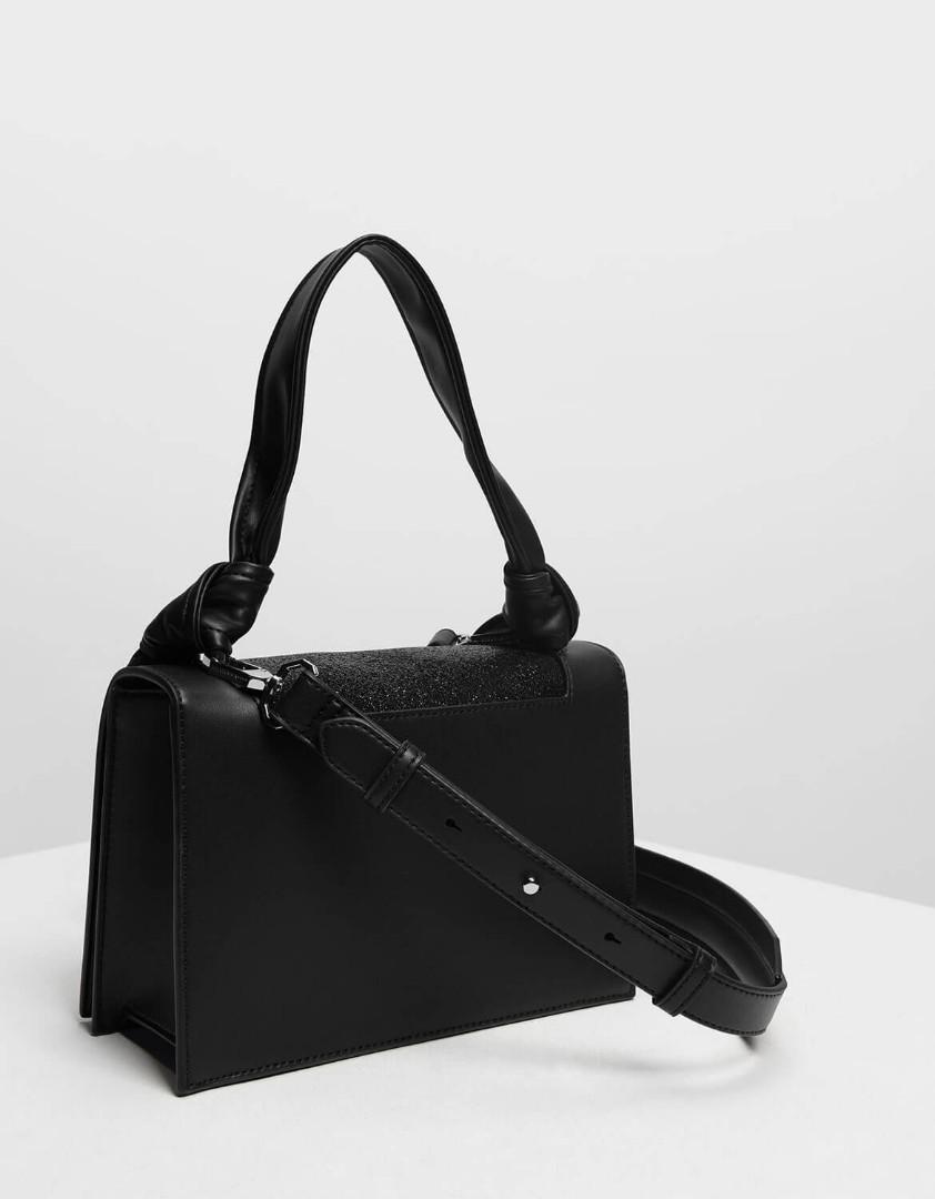 Charles & keith knot detail handle bag clearance