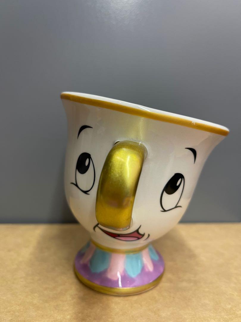 Disney Chip Cup Ceramic Mug Beauty & The Beast Tea Coffee Cup Gift New Primark 