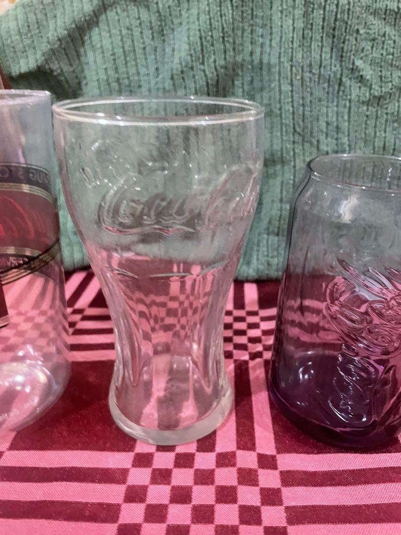 Coke glasses (Category: Coffee & Tea Tableware) located in Quezon City. Submitted by jujuloco (Listing ID 1142530237, Image 2). Description: Coke glasses - take 3 for 100. Rightmost glass not avail anymore. Cool if you’re a collector Bpi or gcash Buyer covers shipping .