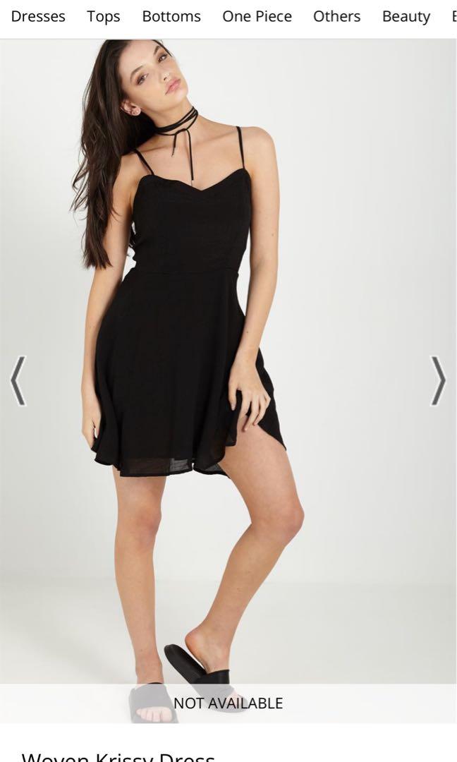 Woven krissy dress outlet