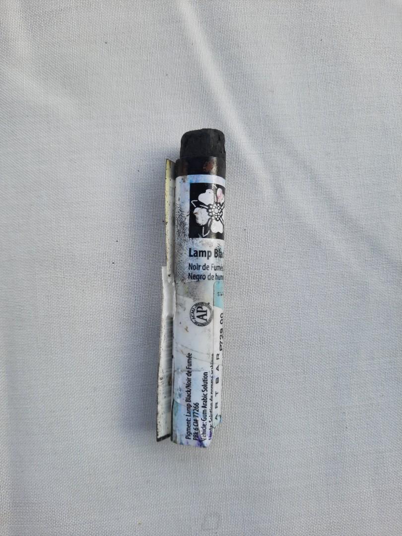 Daniel Smith Watercolor Stick: Lamp Black (Category: Art & Prints) located in Pasay City. Submitted by Jerichoquiambao21 (Listing ID 1142666857, Image 2). Description: Daniel Smith Watercolor Sticks cut to fit inside halfpans. 190php/color (approximately 1.5cm in length, difference in actual measurement may vary as the sticks will be cut manually) *message me if you want to purchase the stick.