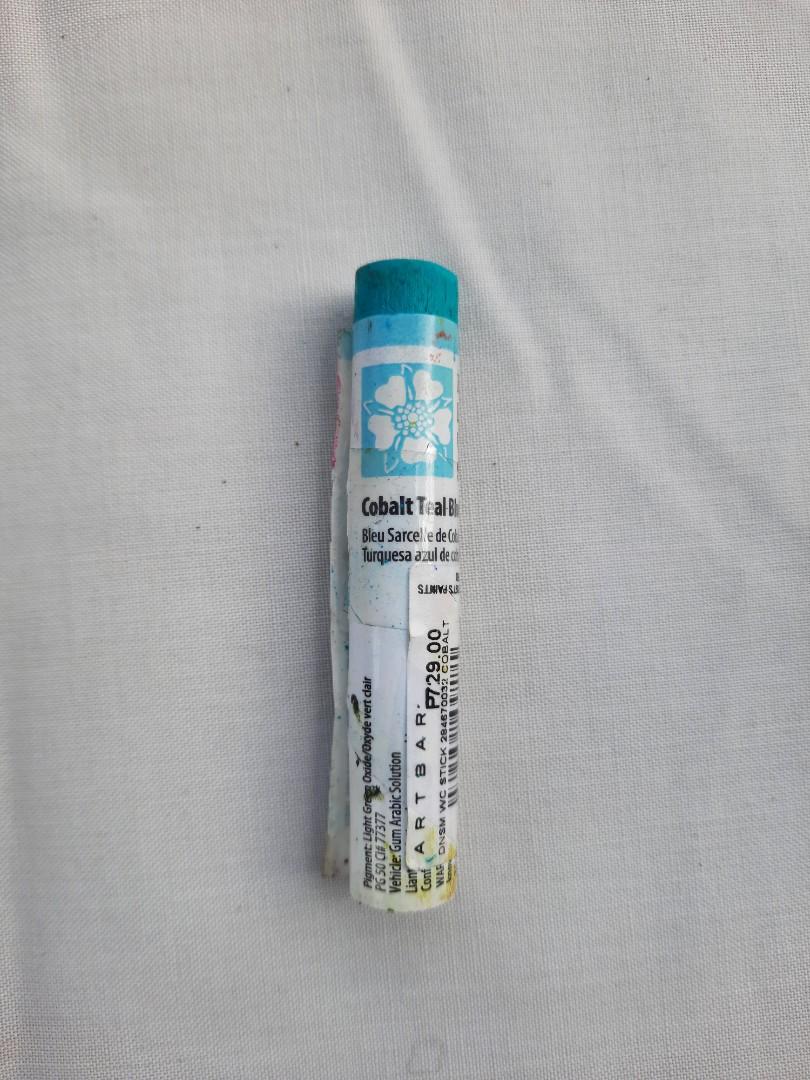 Daniel Smith Watercolor Stick: Cobalt Teal Blue (Category: Art & Prints) located in Pasay City. Submitted by Jerichoquiambao21 (Listing ID 1142670047, Image 2). Description: Daniel Smith Watercolor Sticks cut to fit inside halfpans. 190php/color (approximately 1.5cm in length, difference in actual measurement may vary as the sticks will be cut manually) *message me if you want to purchase the stick.
