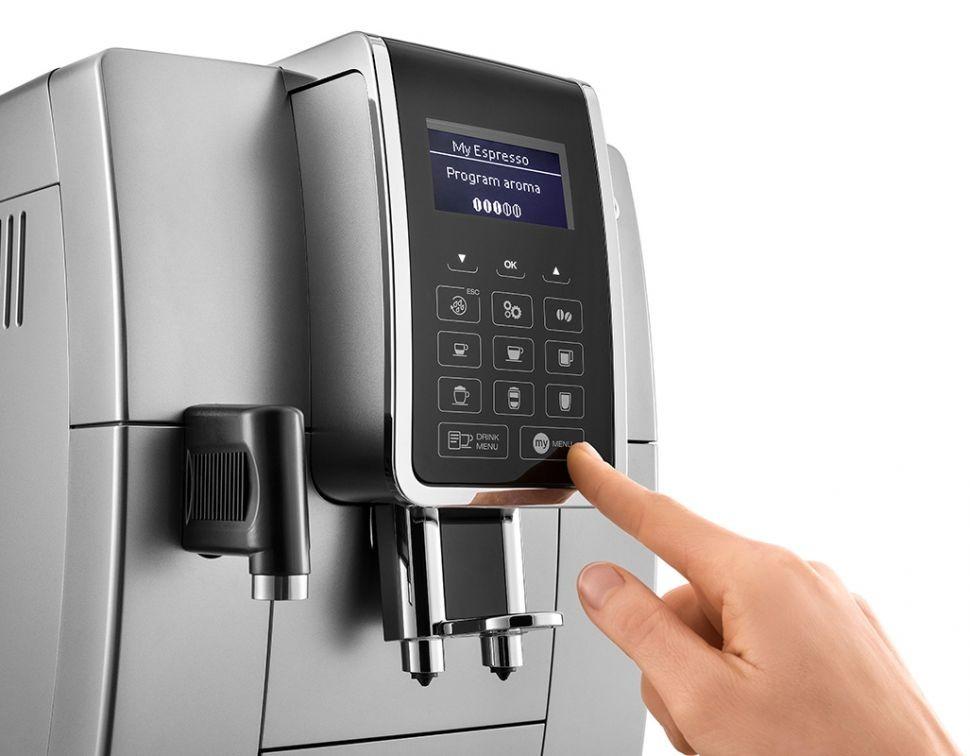 Delonghi Dinamica Silver ECAM350.75.S FULLY AUTOMATIC COFFEE MAKER