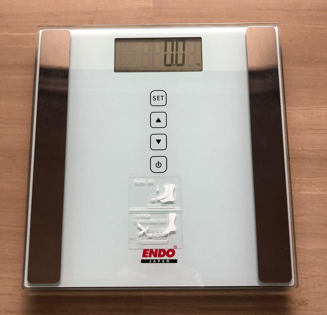 Endo Digital Body Scale, Health & Nutrition, Health Monitors & Weighing