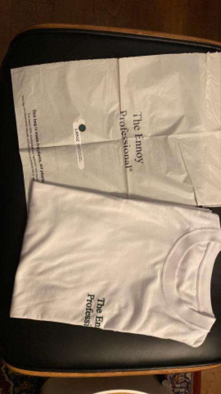 Ennoy professional tee white green large, 男裝, 上身及套裝, T