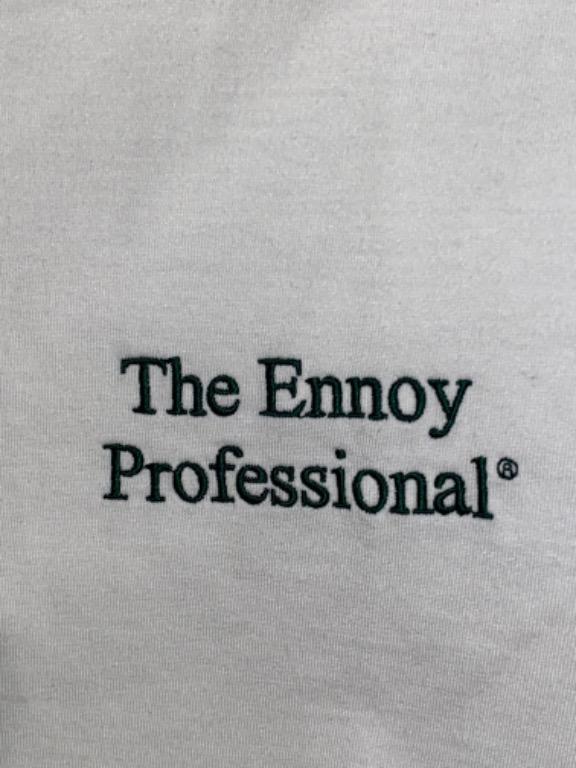 Ennoy professional tee white green large, 男裝, 上身及套裝, T