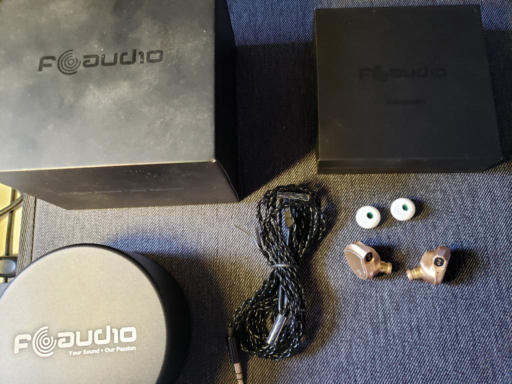Faudio Major 神圈可換線動圈入耳式耳機cm 兩針2 pin earphone 非mmcx