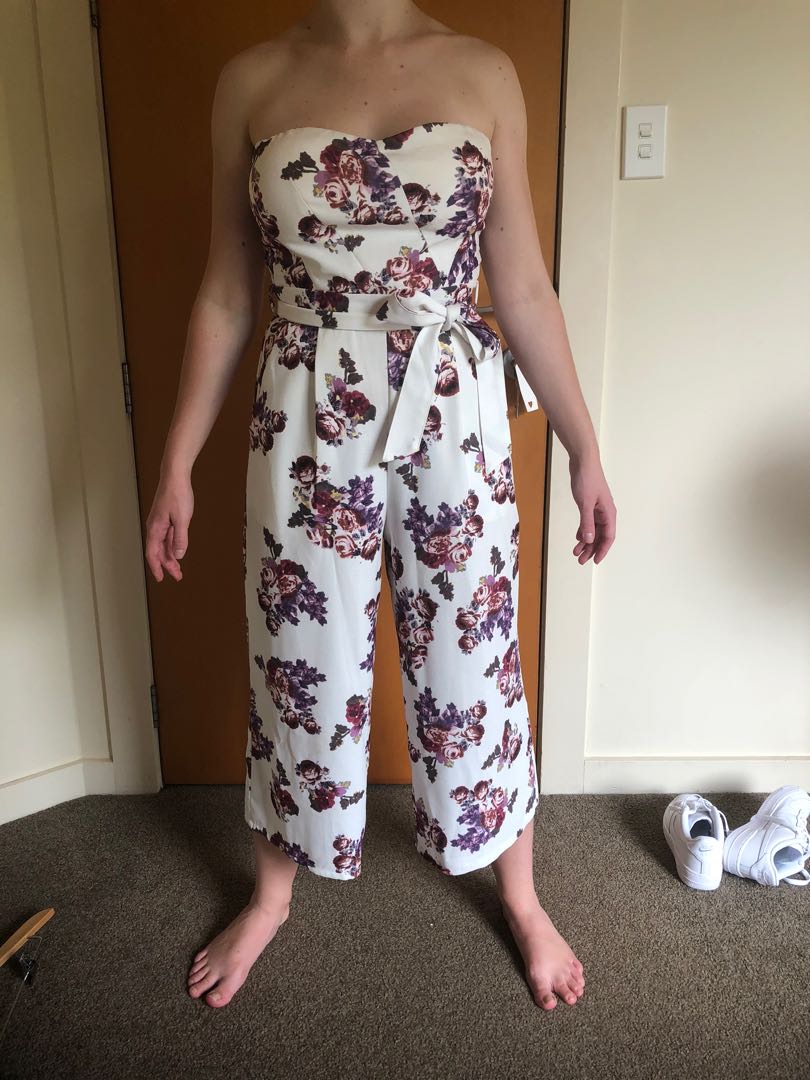 Floral Jumpsuit Dotti size 10 Women s Fashion Clothes on Carousell