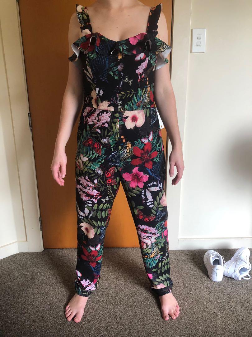 Floral outlet jumpsuit nz