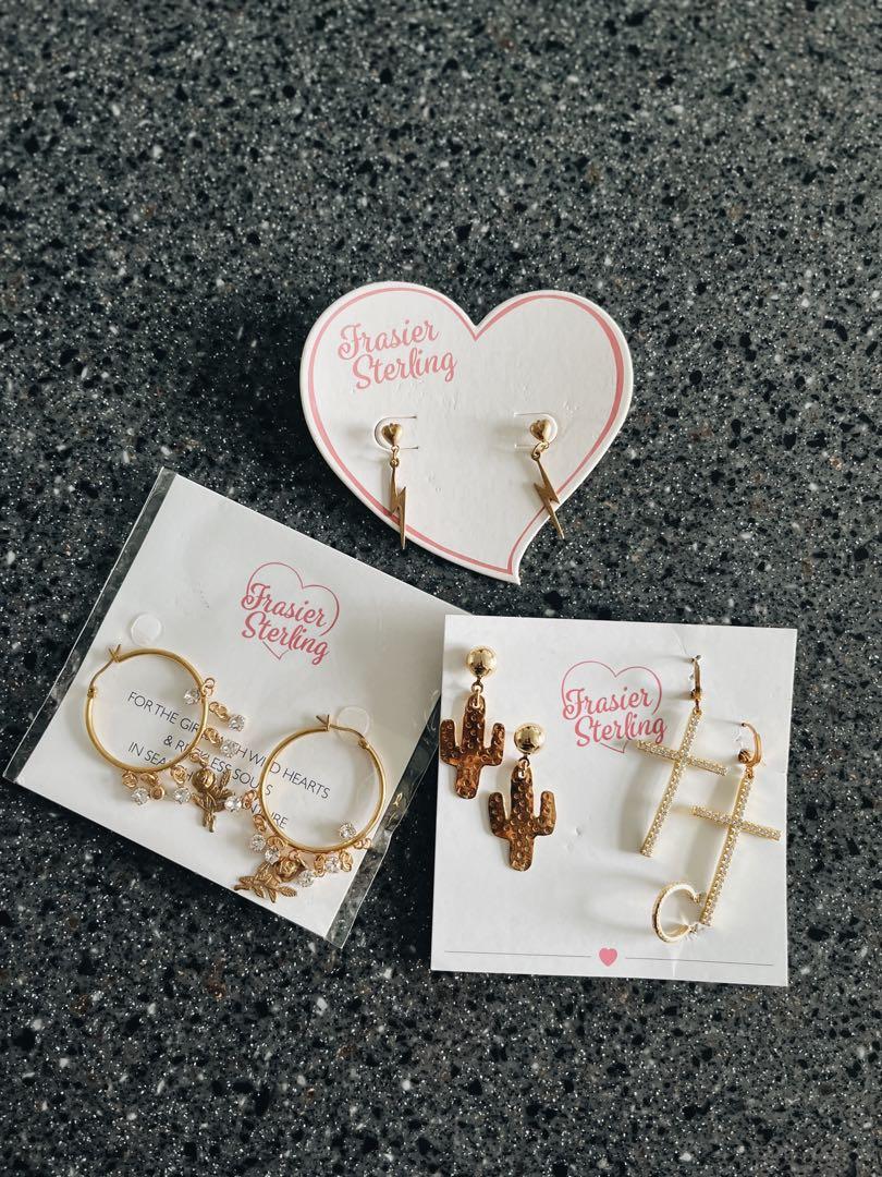FRASIER STERLING Bundle earrrings RM50