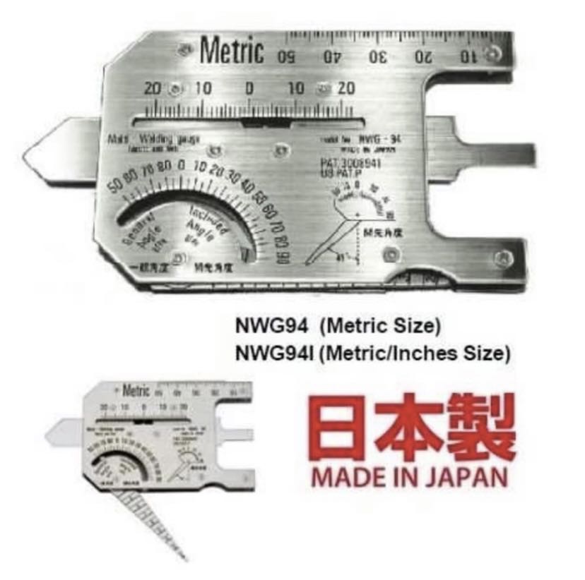 FUJI WELDING GAUGE NWG 94 METRIC & NWG941 INC/METRIC, Furniture & Home