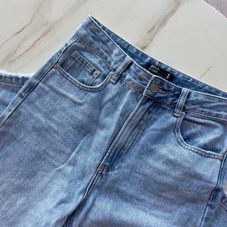 Glassons blue wide leg jeans
