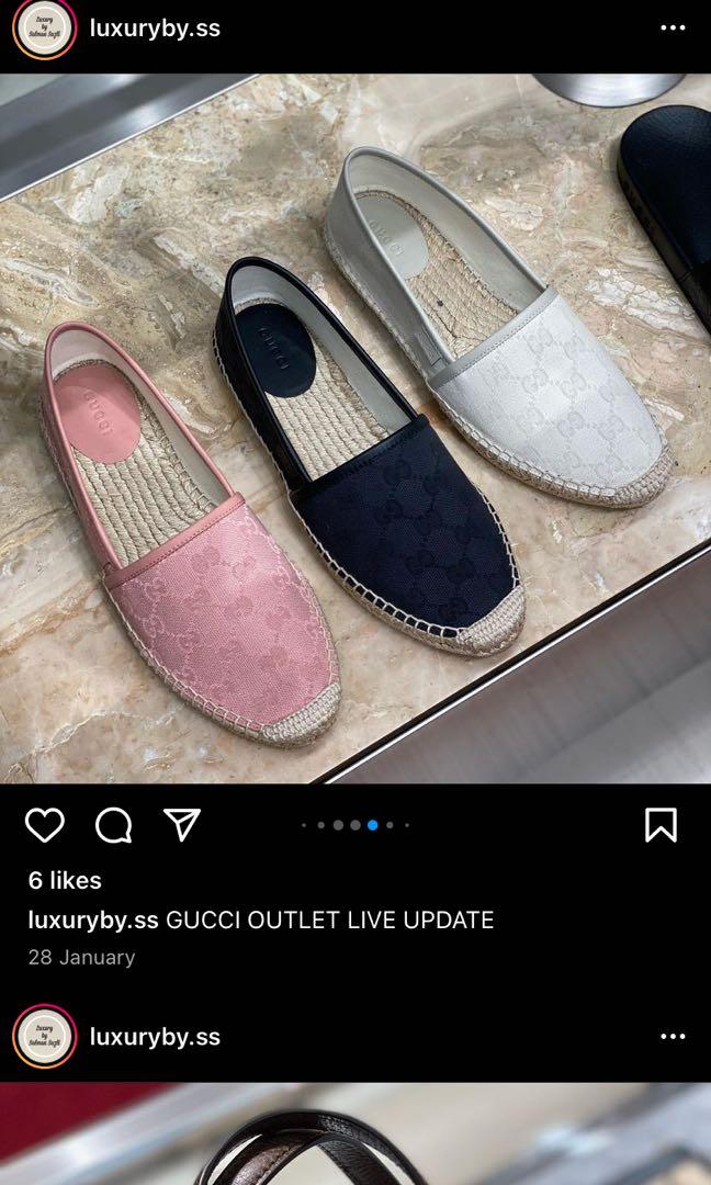 Gucci Flat Shoes Women s Fashion Footwear Flats on Carousell