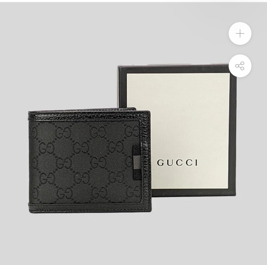 Gucci Men's Signature Bifold Wallet Black 260987, Men's Fashion, Watches &  Accessories, Wallets & Card Holders on Carousell