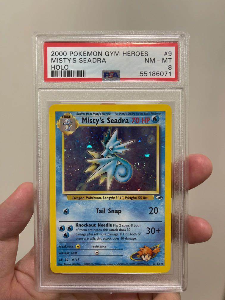 misty's seadra prerelease pokemon card value - Promo #9/132 this piece serves as a premier focal point for any high Pokemon karty tcg Original HOLO