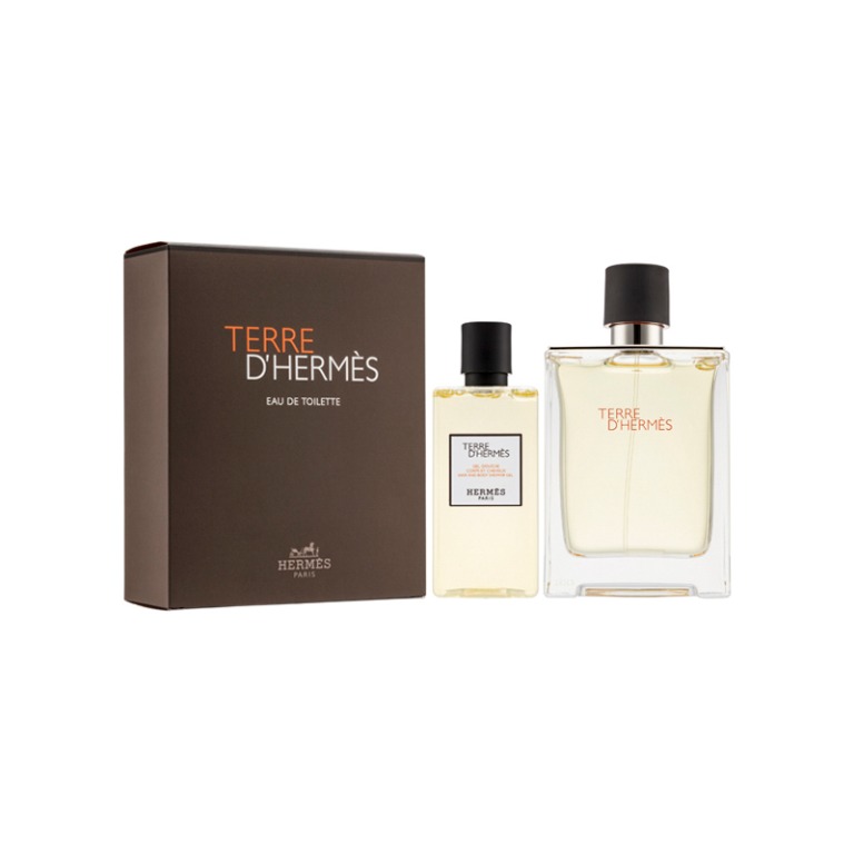 Hermes 大地男士淡香水100ml + 沐浴露80ml 套裝Terre d'Hermes EDT