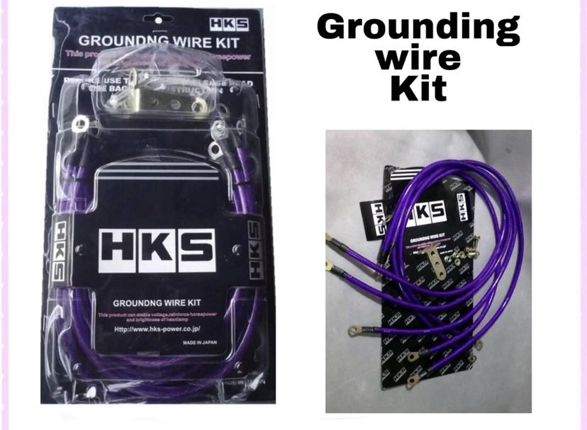 Hks car grounding kit, Motorcycles, Motorcycle Accessories on Carousell