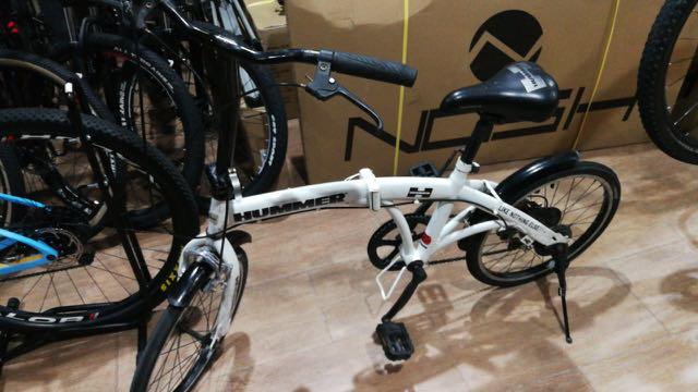 hummer folding bike