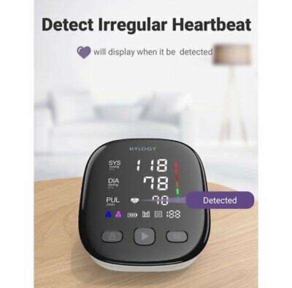 Hylogy U81U Upper Arm Blood Pressure Monitor, Large LED Display