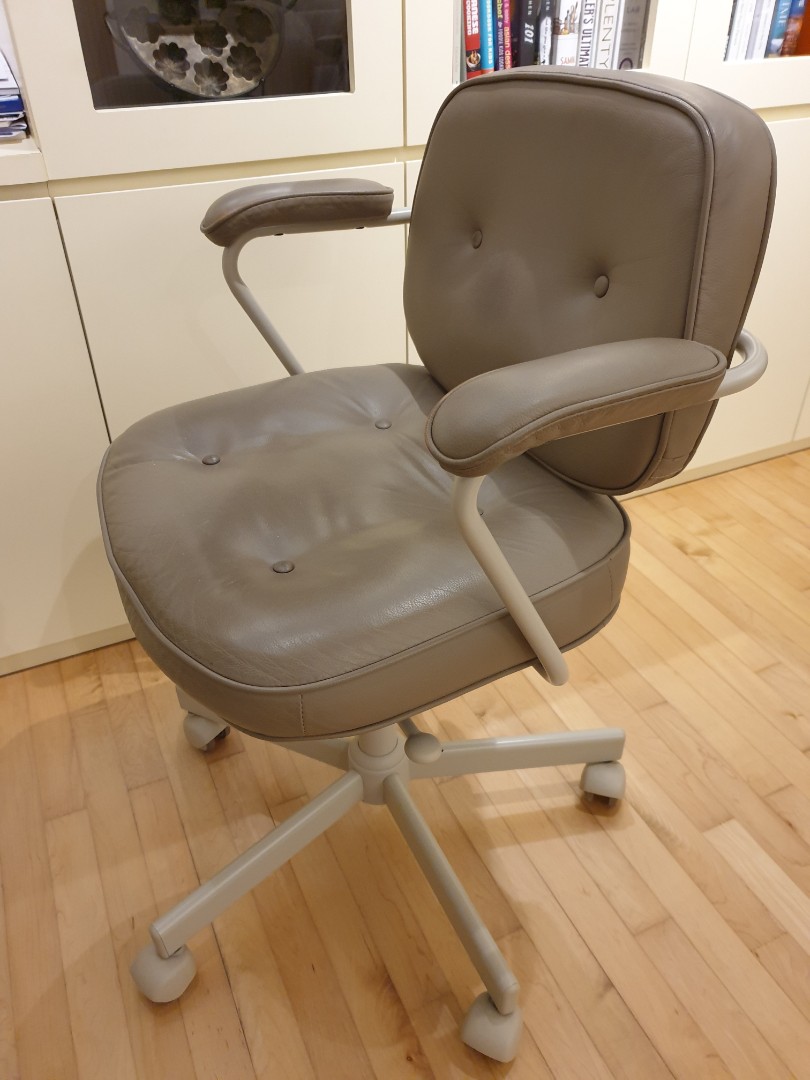 Ikea Alefjall office chair Furniture Home Living Furniture Chairs on Carousell
