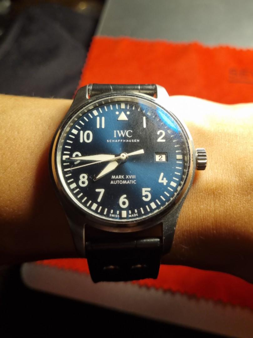 IWC mark 18 little prince edition (Category: Luxury Watches) located in Makati City. Submitted by vumali (Listing ID 1100195837, Image 3). Description: pre owned IWC mark xviii little prince edition. complete set. never been buffed. like new. slightly negotiable..