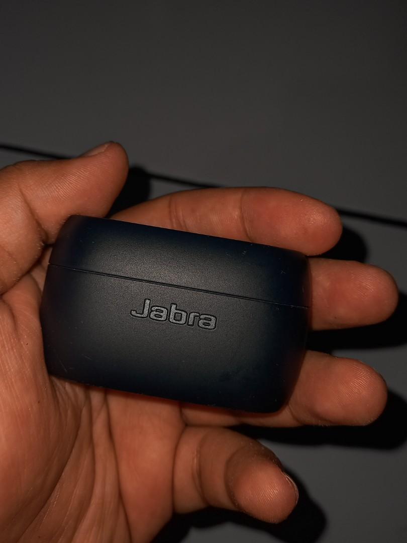 Jabra Elite Active 75t Navy Blue second harga murah free kabel data