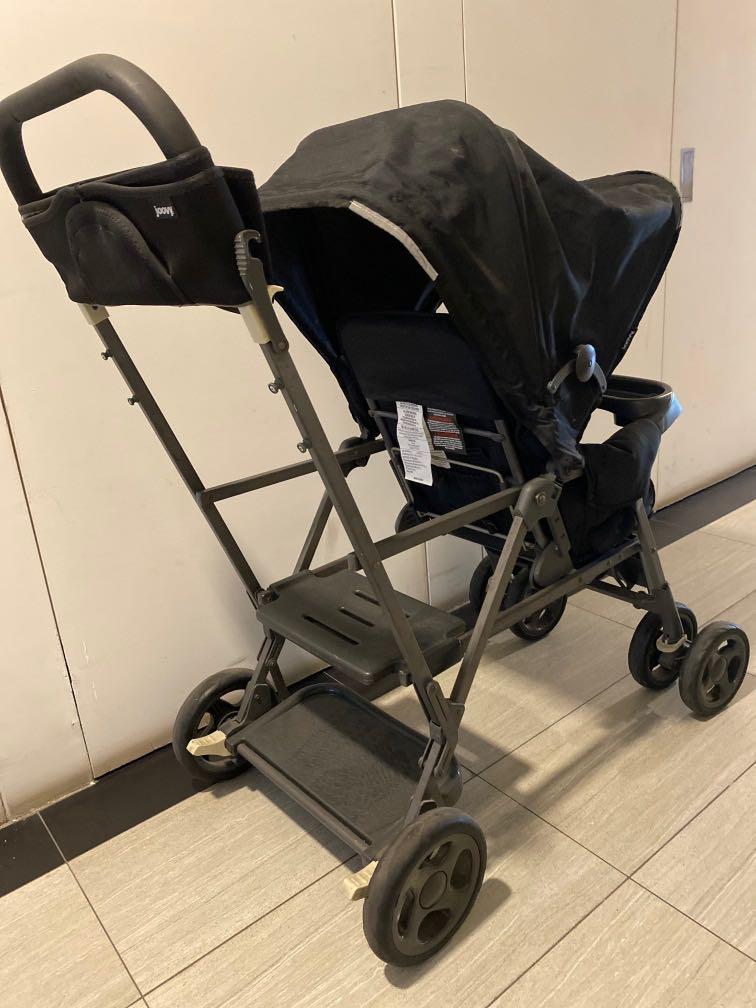 JOOVY ULTRALIGHT Double stroller, Babies & Kids, Going Out, Strollers