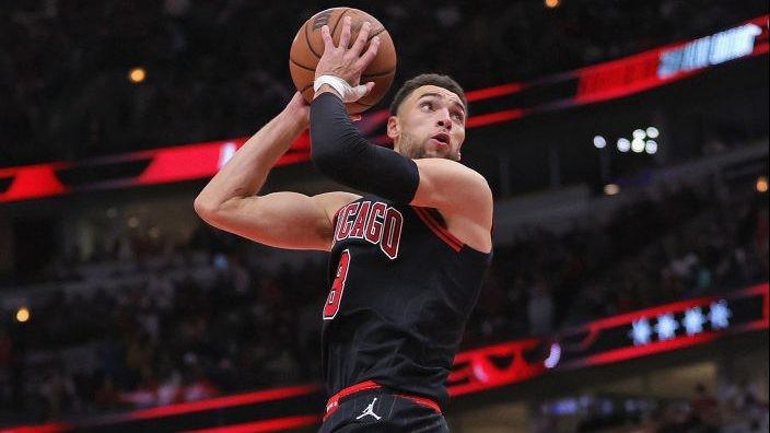 Zach LaVine Chicago Bulls NBA Statement Jersey