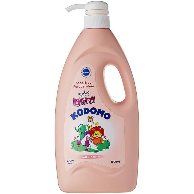 Kodomo Baby Bath Rice + Milk / Mild & Natural 1L shower gel Vitamin E