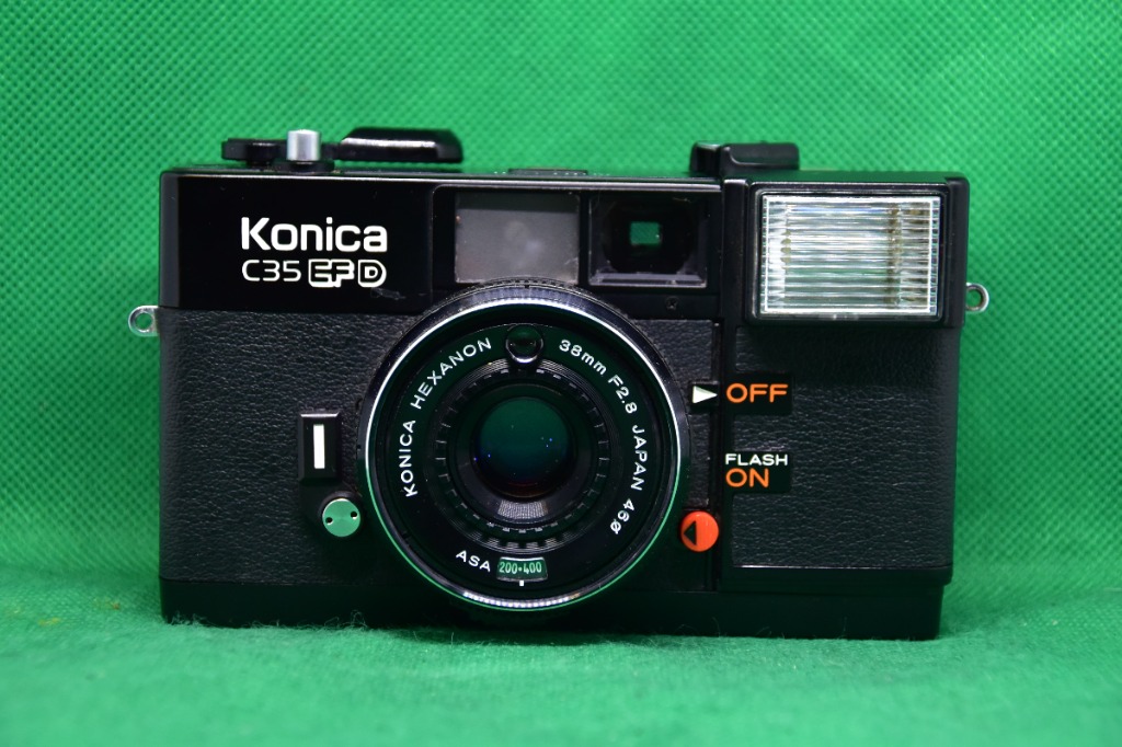 サイズ交換ＯＫ】 Konica c35 EFD 38mm f2.8 JAPAN 46 40年以上
