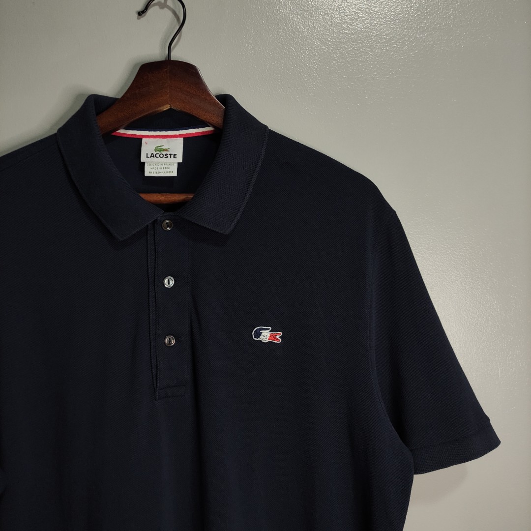 Lacoste tricolor online polo shirt