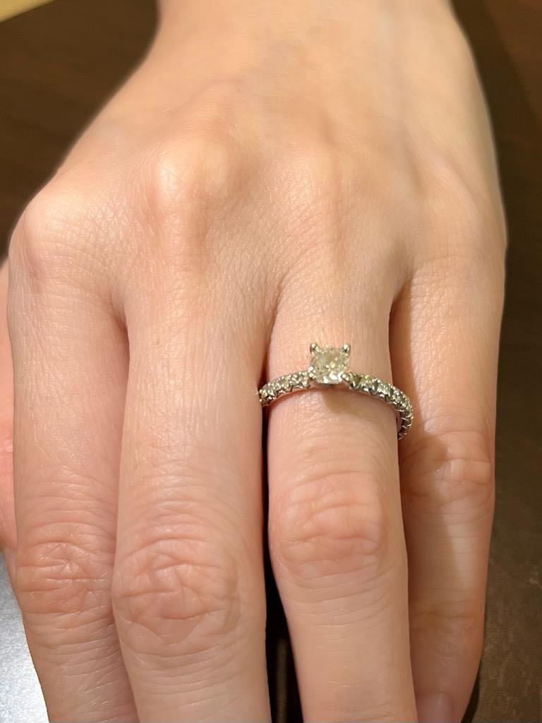 French cut ring shop