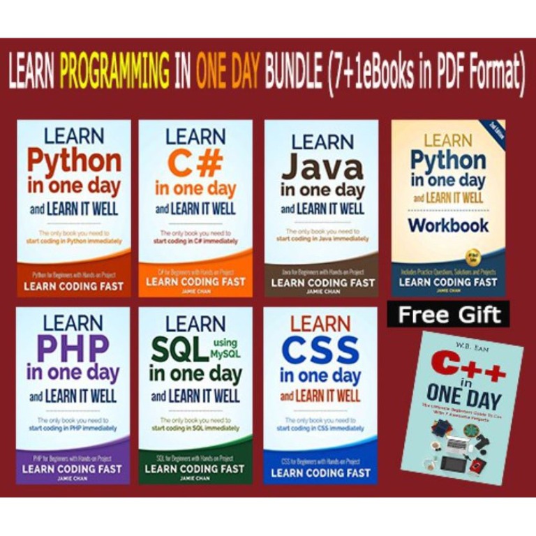 Learn Programming in One Day 8 in 1 Series | Digital, Hobbies & Toys ...
