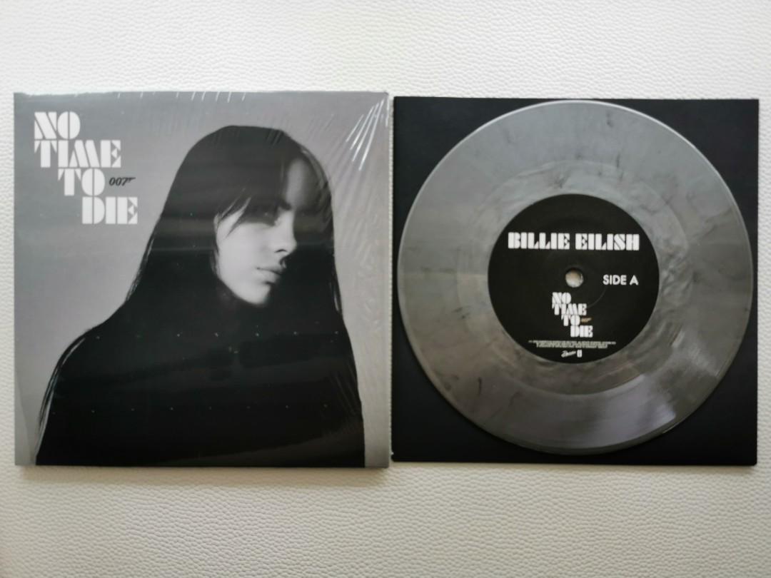 BILLIE EILISH NO TIME TO DIE PICTURE DISC VINYL 7 SINGLE LIMITED EDITION  RARE
