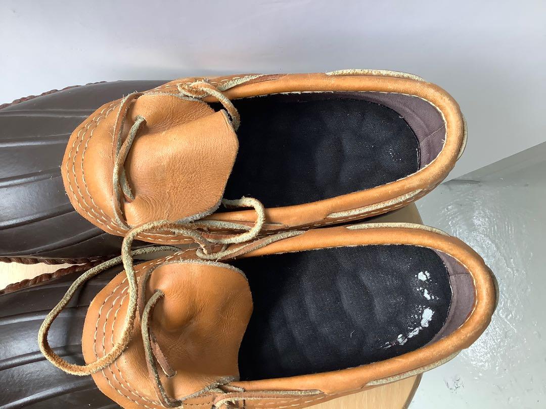 8 LL Bean Hunting Duck Boots 80s US 10M USA Red Wing