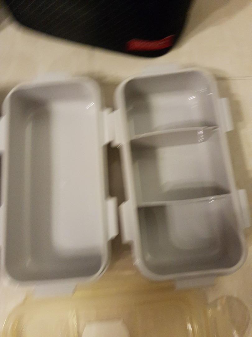 Lock & Lock Airtight containers with Thermal Carrier, Furniture & Home