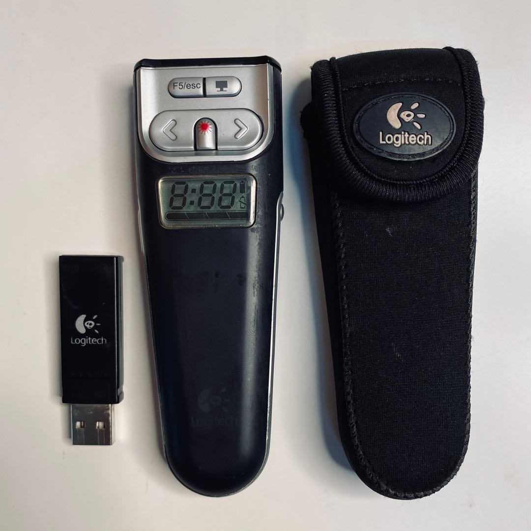 Logitech Cordless Presenter Clicker, Computers & Tech, Parts ...