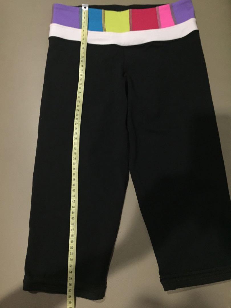 Lululemon legging crop, Olah Raga, Baju 