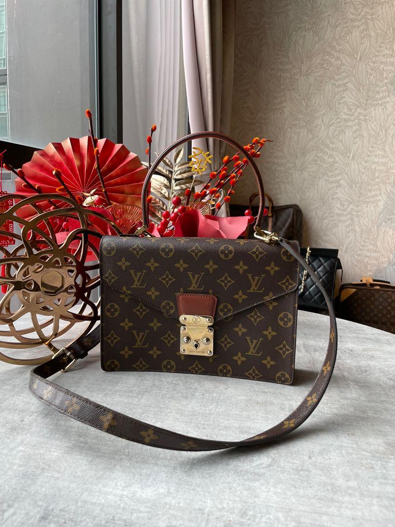 LV Vintage Monogram Concorde, Luxury, Bags & Wallets on Carousell