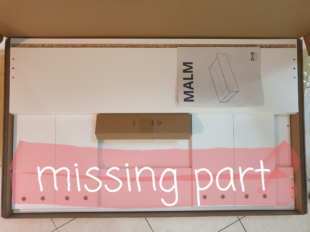 MALM Bed storage box/drawers for high bed frame, white 200 cm SPARE