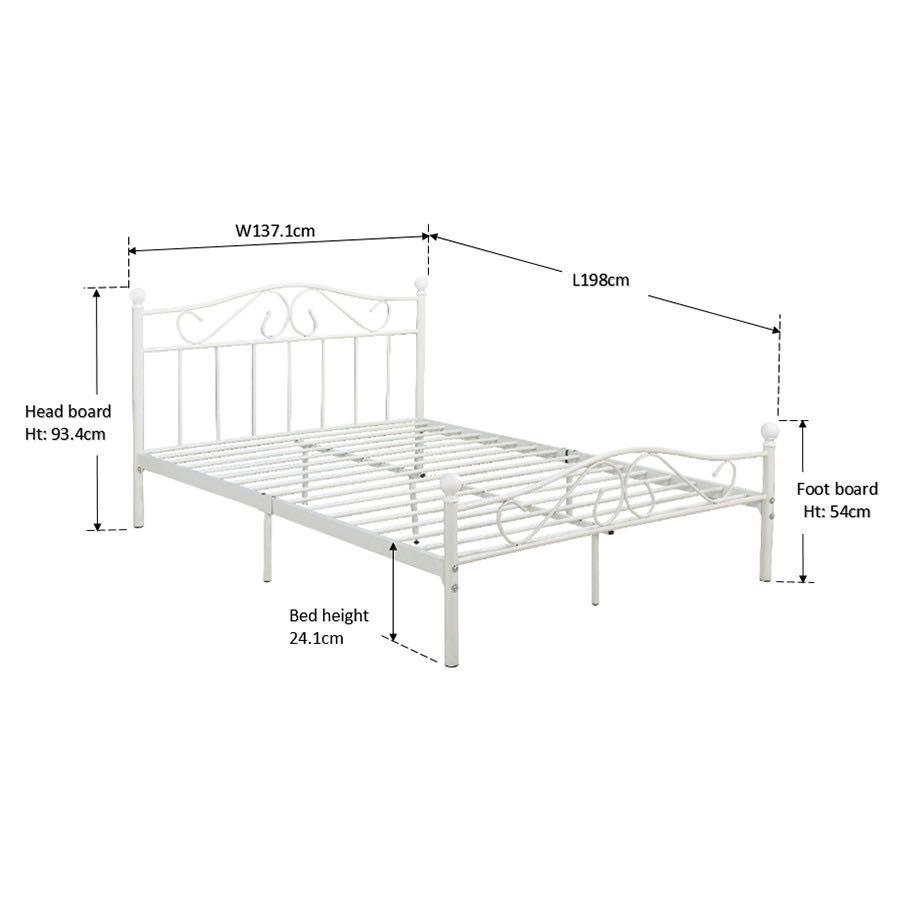 Mandaue Foam Double Size Bed Frame, Furniture & Home Living, Furniture