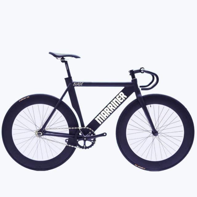 Marriner blade fixing with drop bar brake