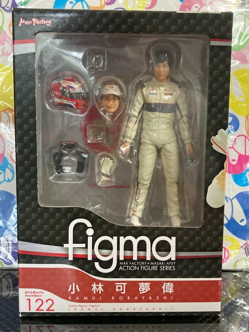 Max Factory Figma 122 Kamui Kobayashi 小林可夢偉（全新） $380 