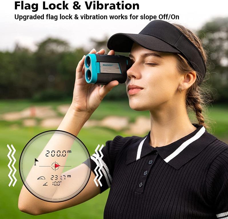 MiLESEEY Golf Rangefinder, HighPrecision 660 Yards Laser Rangefinder