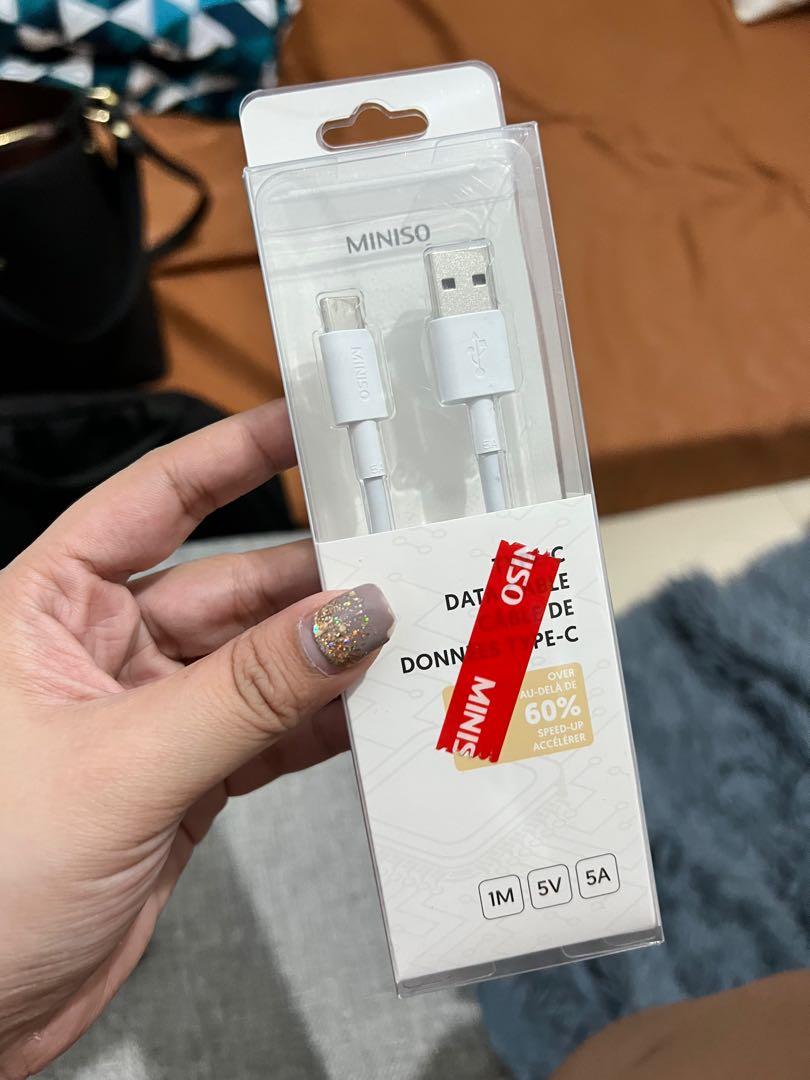 Miniso Type C Cable, Mobile Phones & Gadgets, Mobile & Gadget