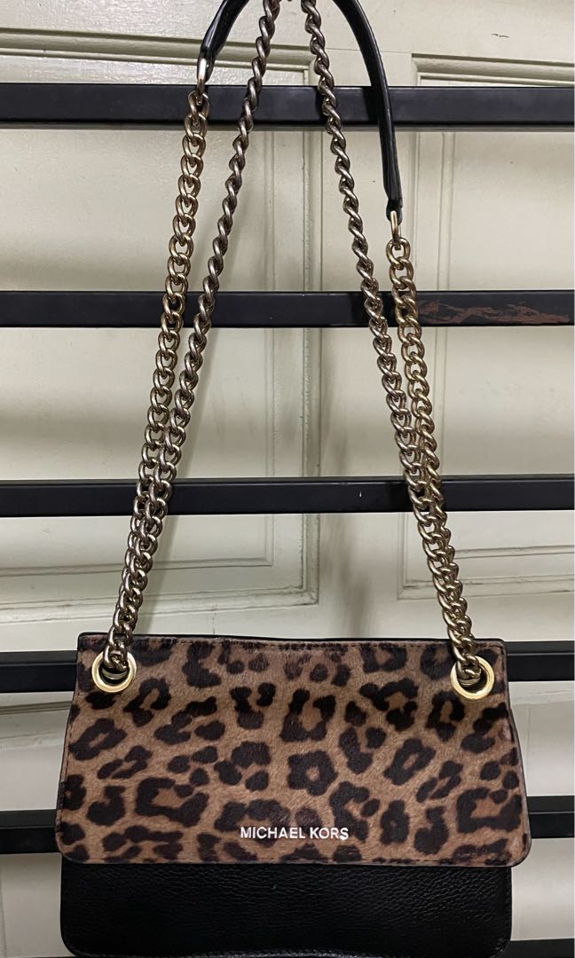 RAYA MEGASALE Authentic MK leopard Slings shoulder bag Women s
