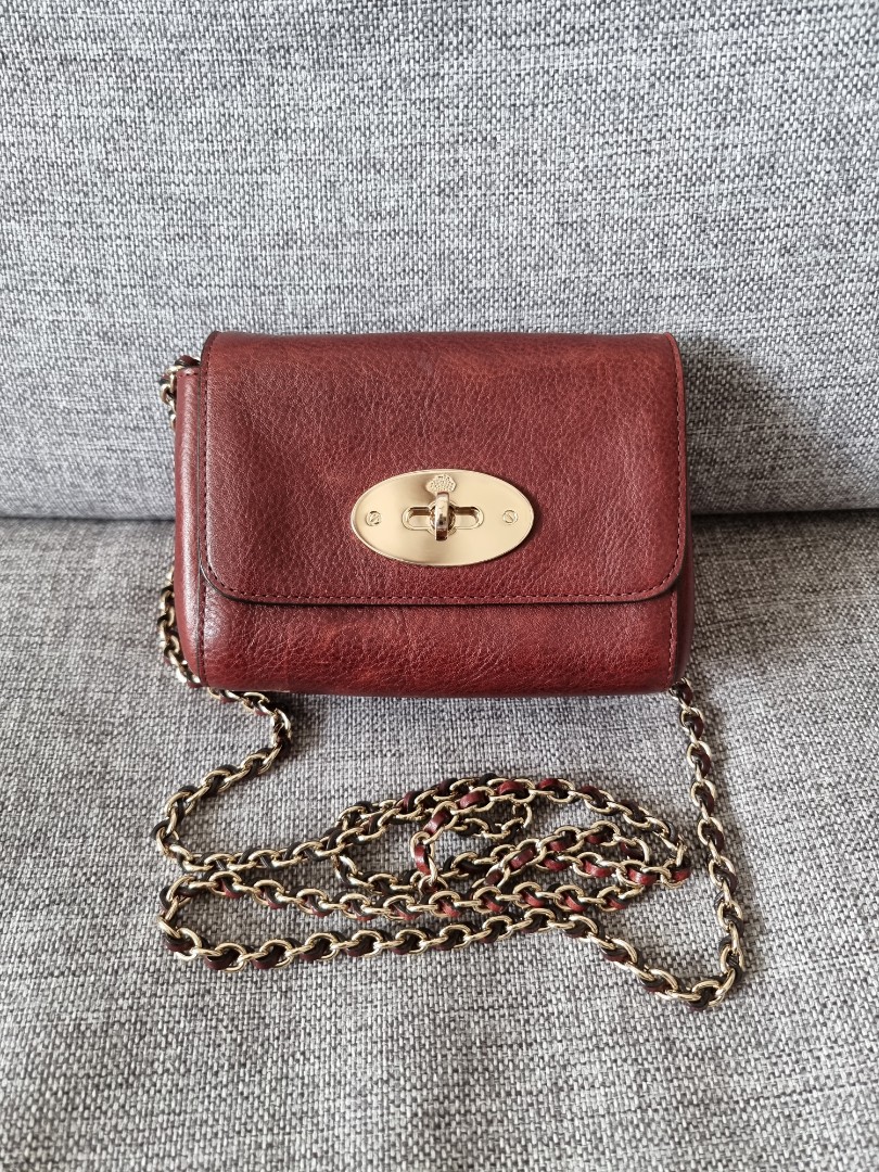 Mulberry mini lily oxblood best sale