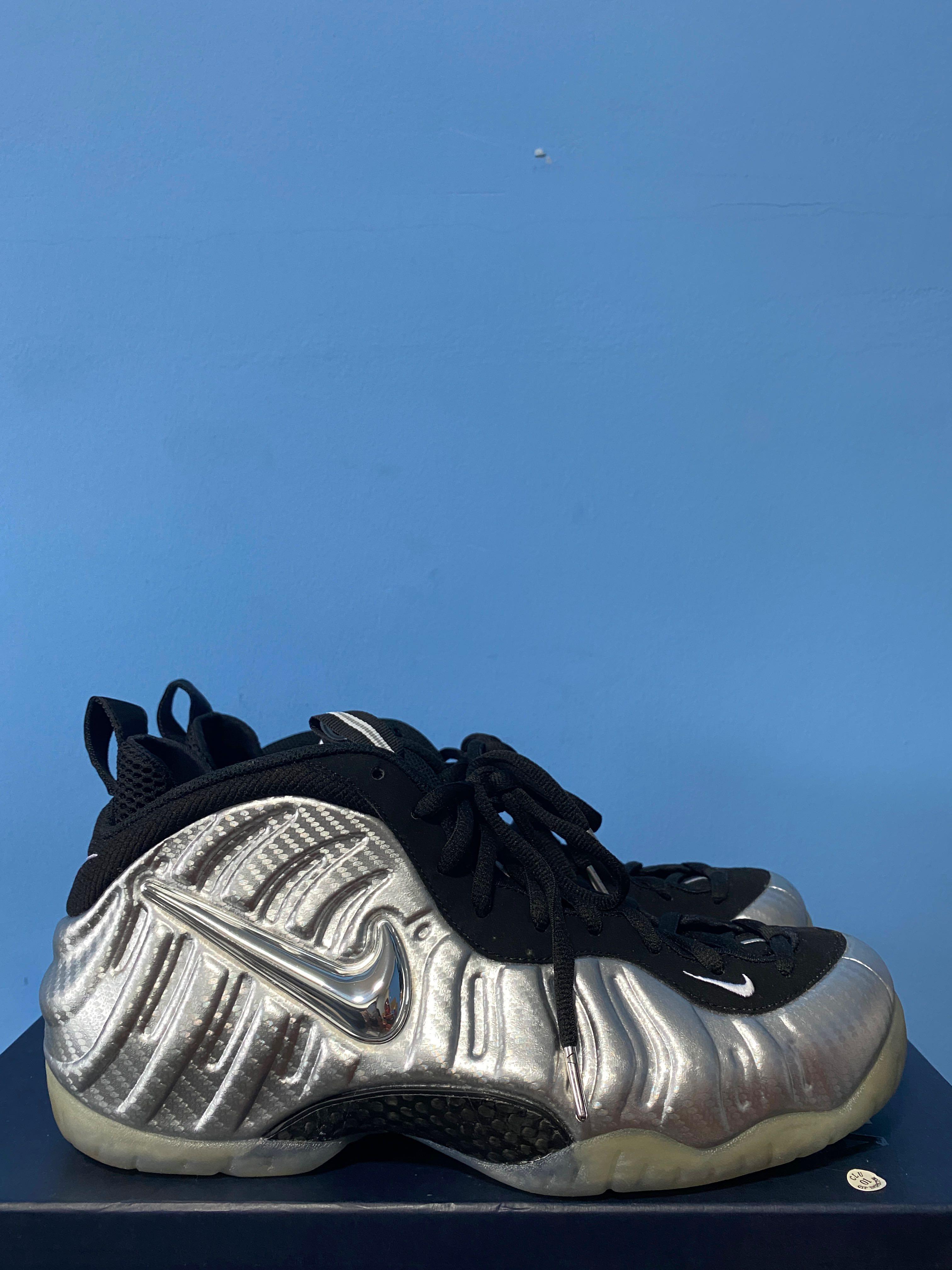 Nike air foamposite pro silver surfer sale