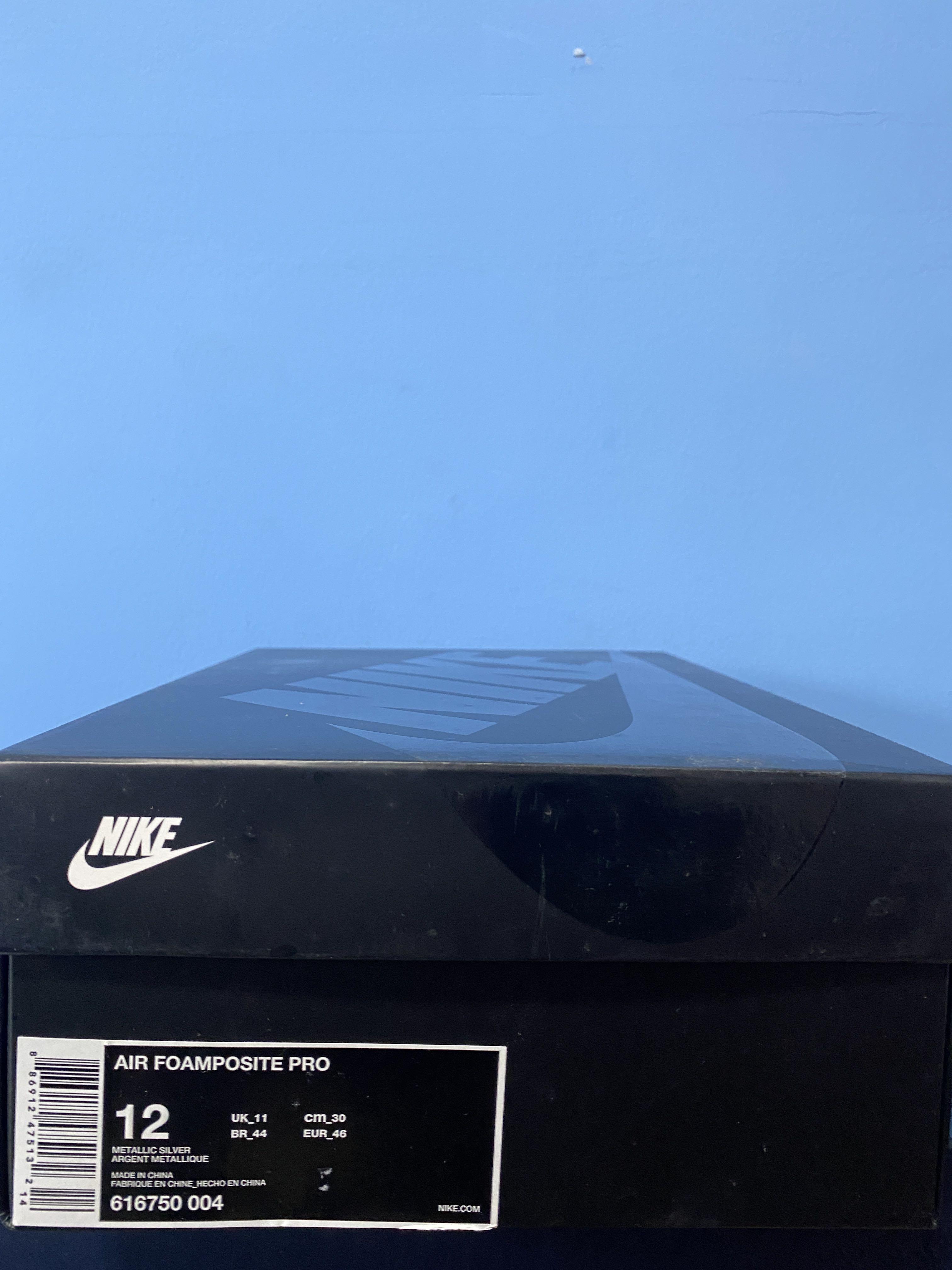 Air foamposite clearance pro silver surfer