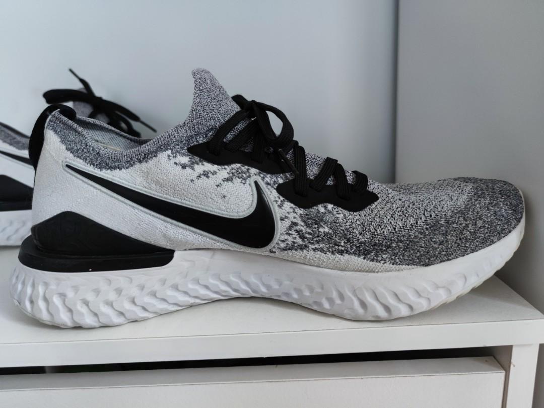 Nike epic react Flyknit 2 size US13 sneakers running shoes 運動鞋